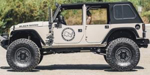 Jeep Wrangler with Black Rhino Armory